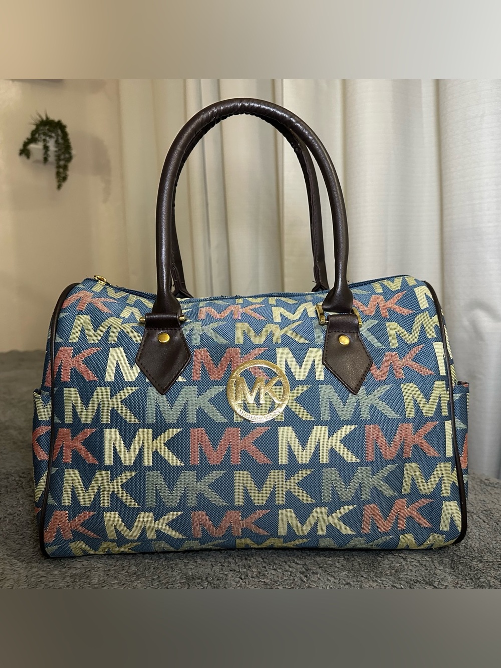 Vintage Michael Kors Multicolor MK Logo